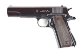 (C) SCARCE UNION SWITCH & SIGNAL 1911-A1 .45 ACP SEMI-AUTOMATIC PISTOL (1943).