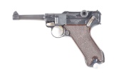 (C) RARE LOWEST KNOWN NUMBER TO EXIST KRIEGHOFF COMMERCIAL, SIDE FRAME INSCRIBED 08 LUGER.