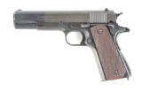 (C) COLT M1911A1 .45 ACP SEMI AUTOMATIC PISTOL (1942).