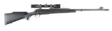 (M) JARRETT PROFESSIONAL HUNTER .450 RIGBY BOLT ACTION RIFLE WITH SCOPE BUILT ON A MCMILLAN BROS ACT