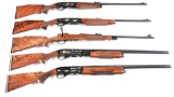(M) EXTREMELY RARE (LESS THAN 30 MADE!) SET OF FIVE BOXED REMINGTON 180TH ANNIVERSARY FIREARMS.