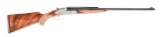 (M) THE VERY FIRST FACTORY ENGRAVED ARMAS GARBI EXPRESS #2 SIDE BY SIDE DOUBLE RIFLE.