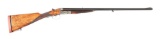 (M) FINE JULES BURY BEST GRADE BOXLOCK .450 BPE DOUBLE RIFLE.