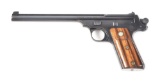 (C) SMITH & WESSON STRAIGHT LINE .22 LR SINGLE SHOT PISTOL WITH CASE