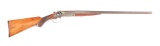 (A) DANDY P GRADE PARKER BROS. 16 BORE HAMMER SHOTGUN.