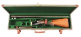 (A) WELL RESTORED AND HIGHLY ATTRACTIVE W&C SCOTT AND SON TRAP 10 BORE SHOTGUN WITH CASE.