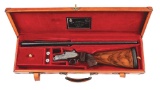 (M) INCREDIBLY FINE DESENZANI OVER-UNDER SIDELOCK EJECTOR SINGLE TRIGGER GAME GUN ENGRAVED BY PARRAV