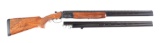 (M) PERAZZI MX2000 12 GAUGE OVER UNDER SHOTGUN WITH BRILLEY SUB GAUGE TUBES.