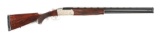 (M) FINE ENGRAVED KREIGHOFF MODEL K-32 OVER/UNDER 12 BORE SHOTGUN.