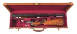 (C) STUNNING PARKER DHE 28 BORE SKEET SHOTGUN WITH CASE.