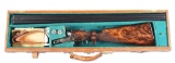 (C) BEAUTIFUL PARKER AAHE GRADE SIDE BY SIDE SHOTGUN WITH CASE AND ORIGINAL HANG TAGS.