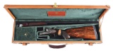 (M) ROBUST PIOTTI KING 1 12 BORE SHOTGUN WITH CASE.