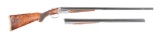 (C) SCARCE PARKER CHE 12 BORE SHOTGUN WITH EXTRA SET OF BARRELS.