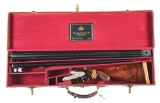 (C) FRANCOTTE SIDEPLATE SIDE BY SIDE 16 GAUGE SHOTGUN.