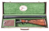 (C) CASED PARKER BROS. DH GRADE 20 BORE SHOTGUN.