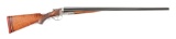(C) J.P. SAUER AND SON SIDE BY SIDE 12 GAUGE SHOTGUN.