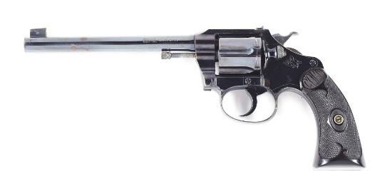 (C) COLT POLICE POSITIVE .22 WRF REVOLVER WITH HOLSTER.