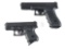 (M) LOT OF 2: GLOCK 31 & GLOCK 33 THIRD GENERATION SEMI-AUTOMATIC PISTOLS.