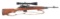 (M) SPRINGFIELD ARMORY M1A SEMI AUTOMATIC RIFLE WITH SCOPE.