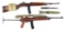 (C) LOT OF 2: ROCKOLA AND UNIVERSAL FOLDING STOCK M1 CARBINES.