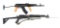 (C) LOT OF 2: CENTURY ARMS AMD-65 & CHINESE ARSENAL 156 SKS SEMI-AUTOMATIC RIFLES.