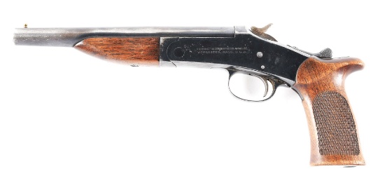 (N) HARRINGTON & RICHARDSON .410 BORE HANDY GUN (ANY OTHER WEAPON).