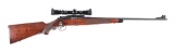(C) WINCHESTER 52B BOLT ACTION RIFLE WITH SCOPE.