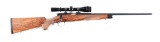 (M) KIMBER SUPER AMERICA BOLT ACTION RIFLE WITH SCOPE.