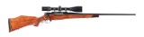 (M) WEATHERBY MARK 5 .300 WEATHERBY MAGNUM BOLT ACTION RIFLE WITH SCOPE.
