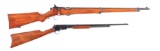 (C) LOT OF 2: SAVAGE NRA AND MARLIN MODEL 18 RIFLES.