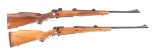 (C) LOT OF 2: WINCHESTER 70 BOLT ACTION RIFLES.