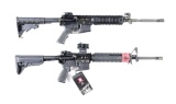(M) LOT OF TWO: COLT LAW ENFORCEMENT 6940 AND SPRINGFIELD SAINT AR15 SEMI AUTOMATIC RIFLES.