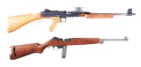 (M) LOT OF 2: (A) AMERICAN ARMS INTERNATIONAL MODEL 180 AND (B) IVER JOHNSON MODEL US CARBINE SEMI-A