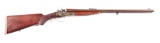 (M) CASED PEDERSOLI/TRAIL GUNS ARMORY KODIAK DOUBLE RIFLE.