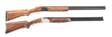 (M) LOT OF 2: BROWNING CITORI AND ITHACA MODEL 600 12 GAUGE OVER UNDER SHOTGUNS.