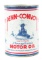 PENN CONVOY MOTOR OIL ONE QUART CAN W/ NAVAL SHIP GRAPHIC.