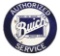 BUICK VALVE IN HEAD MOTOR CARS AUTHORIZED SERVICE SIGN.