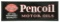 PENCOIL MOTOR OILS TIN SERVICE STATION SIGN W/ ORIGINAL WOOD FRAME.