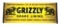 GRIZZLY BRAKE LINING SERVICE STATION LIGHT UP DISPLAY SIGN W/ BEAR GRAPHICS.