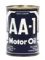 PHOENIX AA-1 MOTOR OIL ONE QUART CAN W/ TRAIN, TRACTOR, AIRPLANE & CAR GRAPHICS.