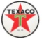 TEXACO GASOLINE PORCELAIN SERVICE STATION SIGN.