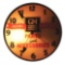 GENERAL MOTORS PARTS & ACCESSORIES GLASS FACE LIGHT UP PAM CLOCK.