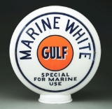 GULF MARINE WHITE SPECIAL GASOLINE COMPLETE 13.5