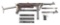 (N) NICELY ACCESSORIZED GERMAN WORLD WAR 2 ERMA MP-40 MACHINE GUN (CURIO & RELIC).