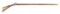 (A) CONTEMPORARY FLINTLOCK KENTUCKY RIFLE IN THE STYLE OF FREDERICK SELL BY R.W. KIRKBRIDE.