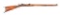 (A) G&W PISTOR PERCUSSION JAEGER RIFLE WITH DIETZ SOURCED BARREL.