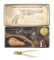 (A) RARE, BOXED MODEL, BLISS & GOODYEAR PERCUSSION POCKET REVOLVER.