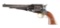 (A) REMINGTON 1858 PERCUSSION REVOLVER WITH ACCESSORIES.