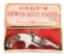 (A) COLT .22 RF CALIBER OPEN TOP WITH ORIGINAL BOX.