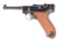 (C) DWM LUGER SEMI AUTOMATIC PISTOL.